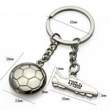 Mini Cute Soccer Keychain